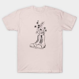 Wildflower Boots T-Shirt